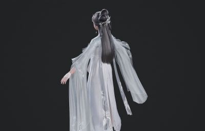 古风汉服女孩 武侠少女萝莉