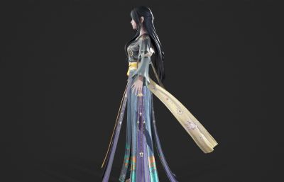 古装汉服小姐姐 古代美女女侠