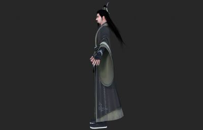 古代侠客道士 古装人物