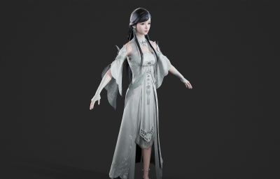 古装女侠 武侠仙侠美女 汉服小姐姐
