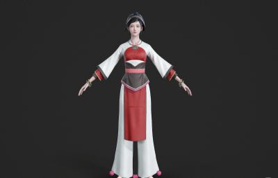 古装 少数民族小姐姐 古风少女