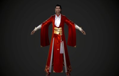 古代新郎装 古风汉服