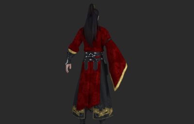 古代帅气的侠客 古装汉服人物