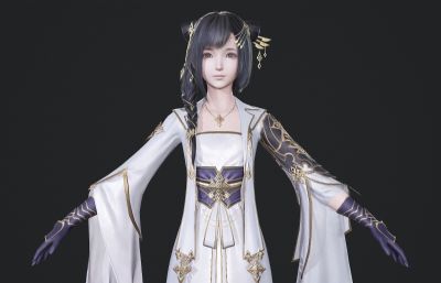 古风少女萝莉 古代小姐姐 女孩