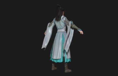 古代少主 武侠侠客 古装人物