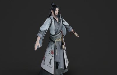 仙侠道士 古风侠客人物
