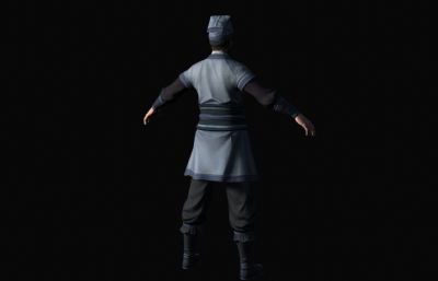 古代家丁仆人 古装汉服小厮