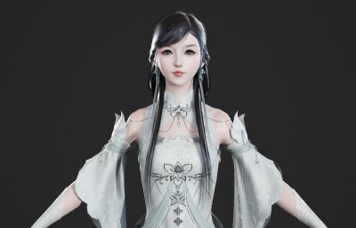 古装女侠 武侠仙侠美女 汉服小姐姐