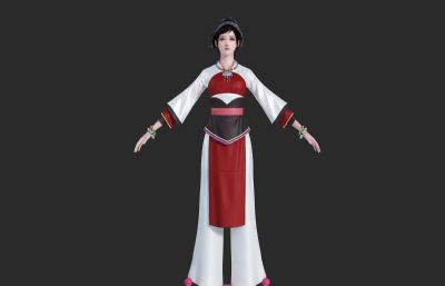古装 少数民族小姐姐 古风少女