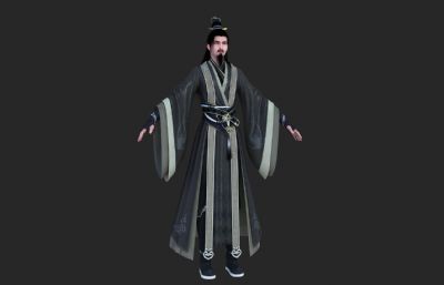 古代侠客道士 古装人物