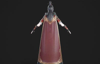 古风女将军 女战士