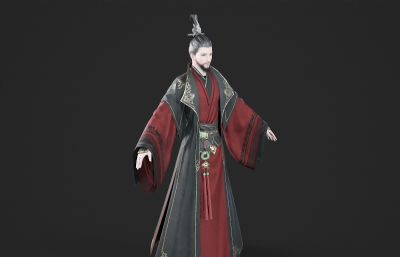王公贵族 朝中官员古风人物