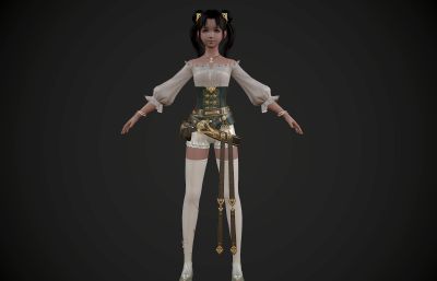 古代小女孩 古装汉服