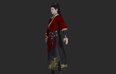 古代帅气的侠客 古装汉服人物