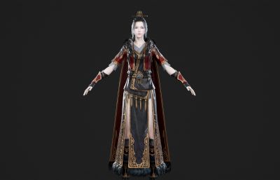 古风女将军 女战士