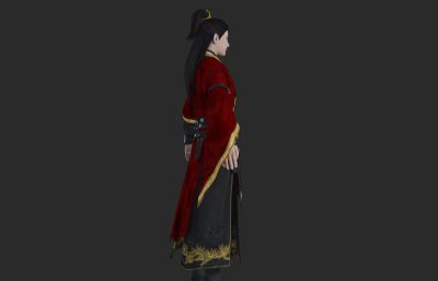 古代帅气的侠客 古装汉服人物