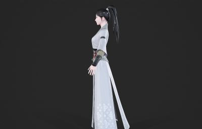 武侠侠客美女妹子 古风少女