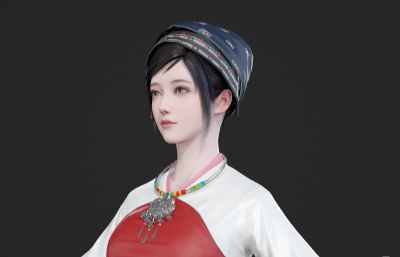 古装 少数民族小姐姐 古风少女