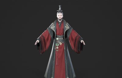 王公贵族 朝中官员古风人物