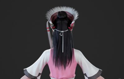 少数民族小姐姐 苗族白族少女
