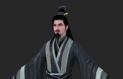 古代侠客道士 古装人物