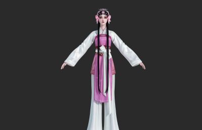 古装花旦美女 少女小姐姐