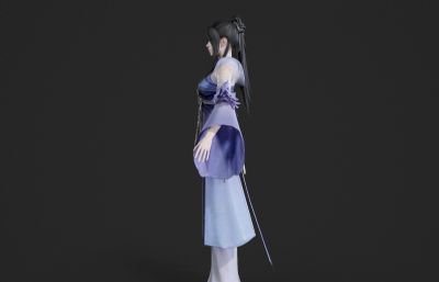 紫衣仙侠小姐姐