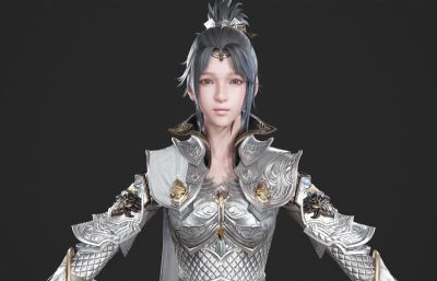 古装汉服 古代美女将军 女战士