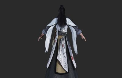 仙侠道士 古风侠客人物