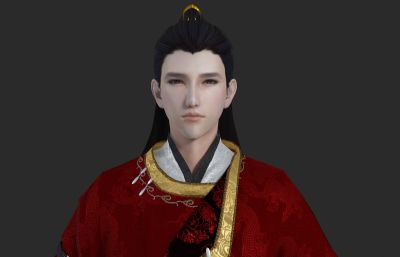 古代帅气的侠客 古装汉服人物