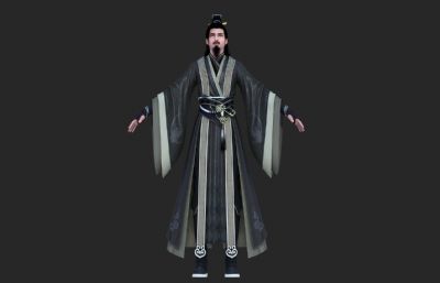古代侠客道士 古装人物
