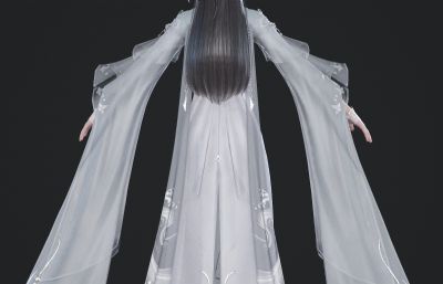 古风汉服女孩 武侠少女萝莉