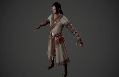 古代武侠打手 习武之人