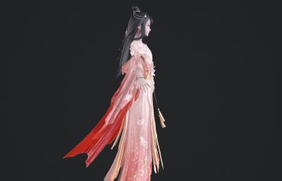 古装武侠萝莉 古风少女女孩 古风人物
