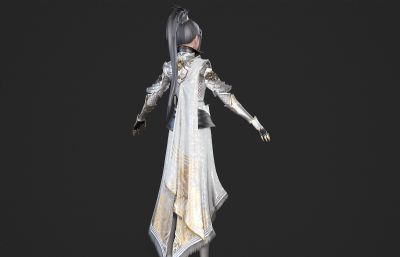 古装汉服 古代美女将军 女战士