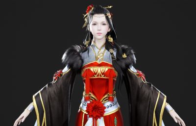 古装汉服 武侠女侠 新娘装美女