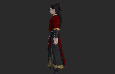 古代帅气的侠客 古装汉服人物