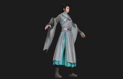 古代少主 武侠侠客 古装人物