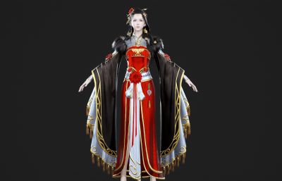 古装汉服 武侠女侠 新娘装美女