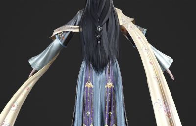 古装汉服小姐姐 古代美女女侠