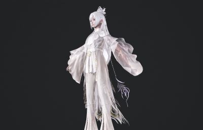 很仙的古装汉服少女 古风萝莉妹子