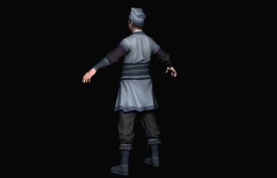 古代家丁仆人 古装汉服小厮