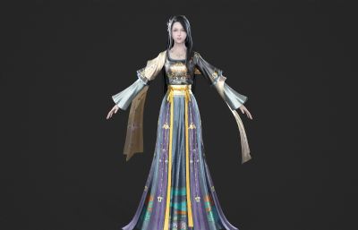古装汉服小姐姐 古代美女女侠