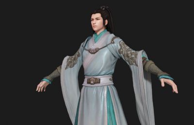 古代少主 武侠侠客 古装人物