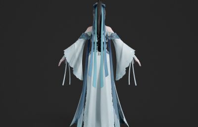 清秀古装美女小姐姐