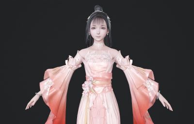 古装武侠萝莉 古风少女女孩 古风人物