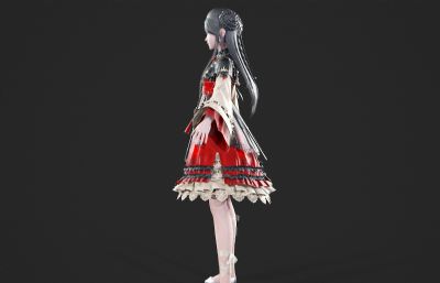 萝莉少女 古风汉服 古装仙侠人物