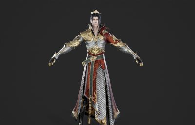 武侠大侠 古代将军 男战士
