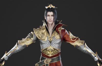 武侠大侠 古代将军 男战士