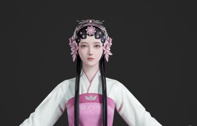 古装花旦美女 少女小姐姐